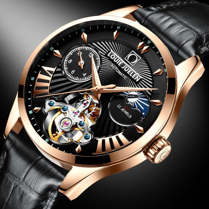 Fashion Trend Hollow Waterproof Male Mechanical Watch