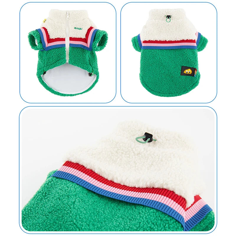 Cozy Winter Fleece Dog Coat