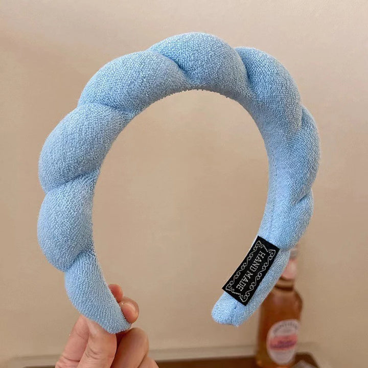 Soft Fluffy Sponge Headband for Makeup, Skincare & Hair Styling