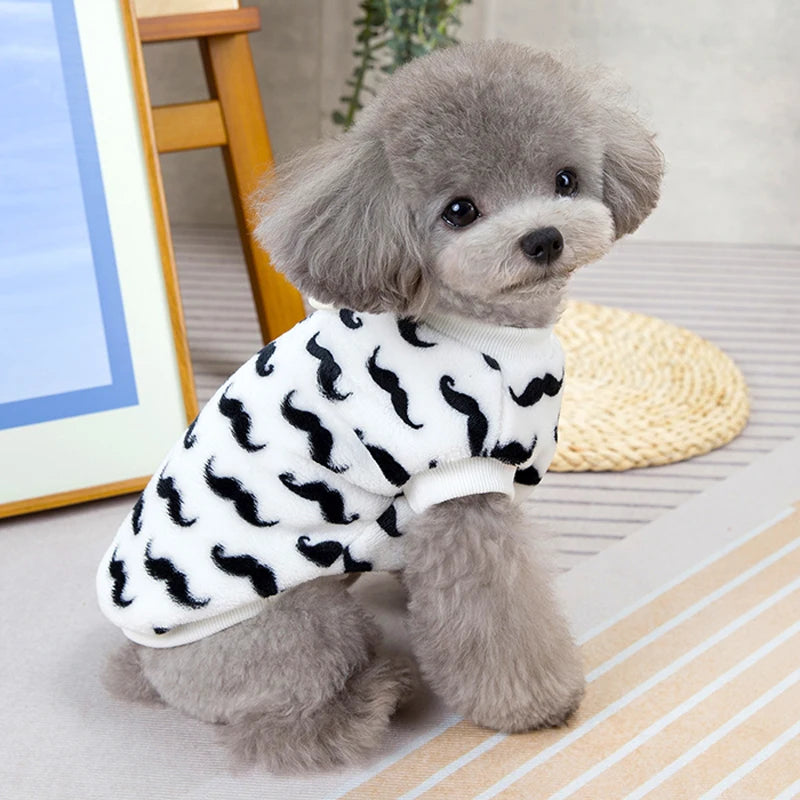 Winter Warm Fleece Dog Clothes