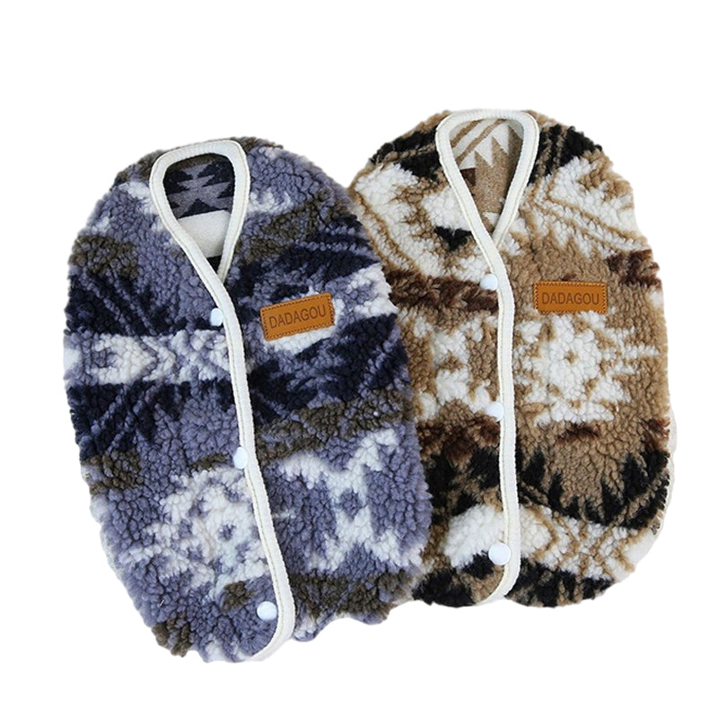 Warm Fleece Pet Vest