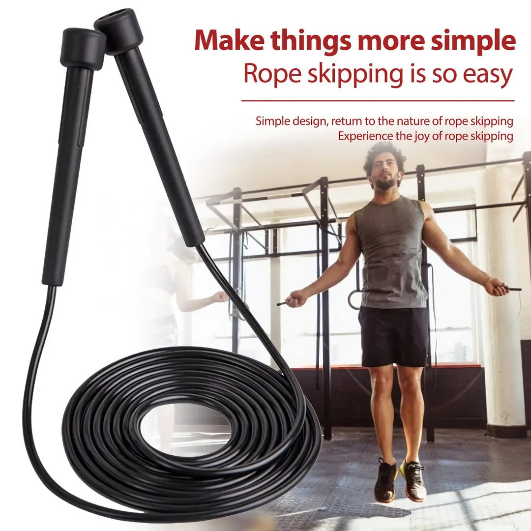 Adjustable 2.8M Speed Jump Rope for Fitness & Boxing Training