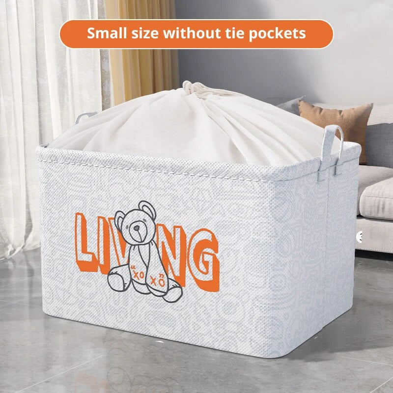 Foldable Clothes and Miscellaneous Storage Basket