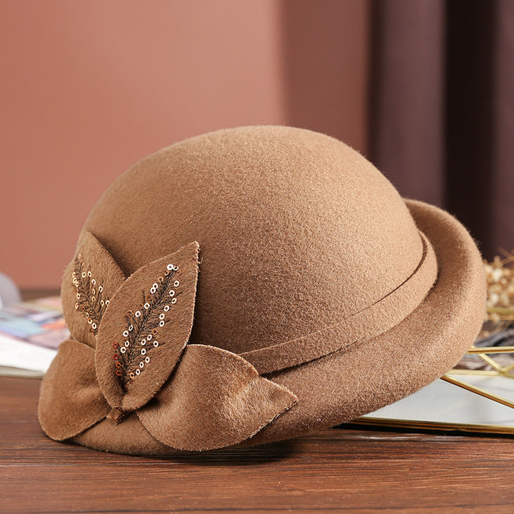 Women's Retro Beret Elegant Fur Felt Hat