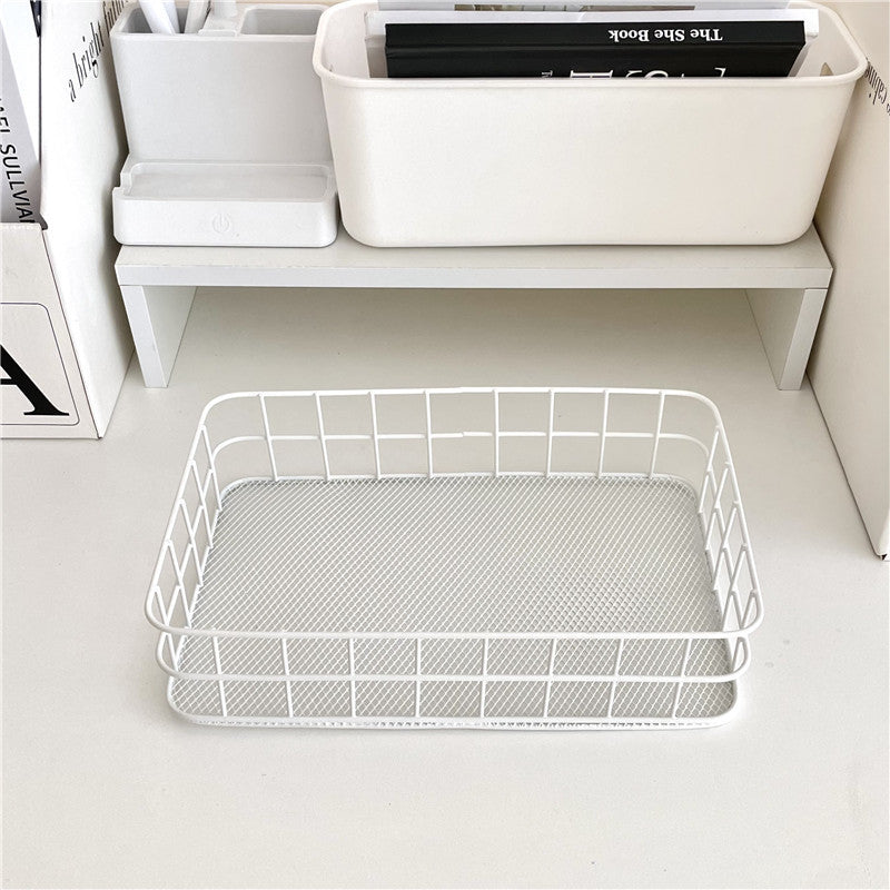 Nordic Iron Desktop Storage Basket