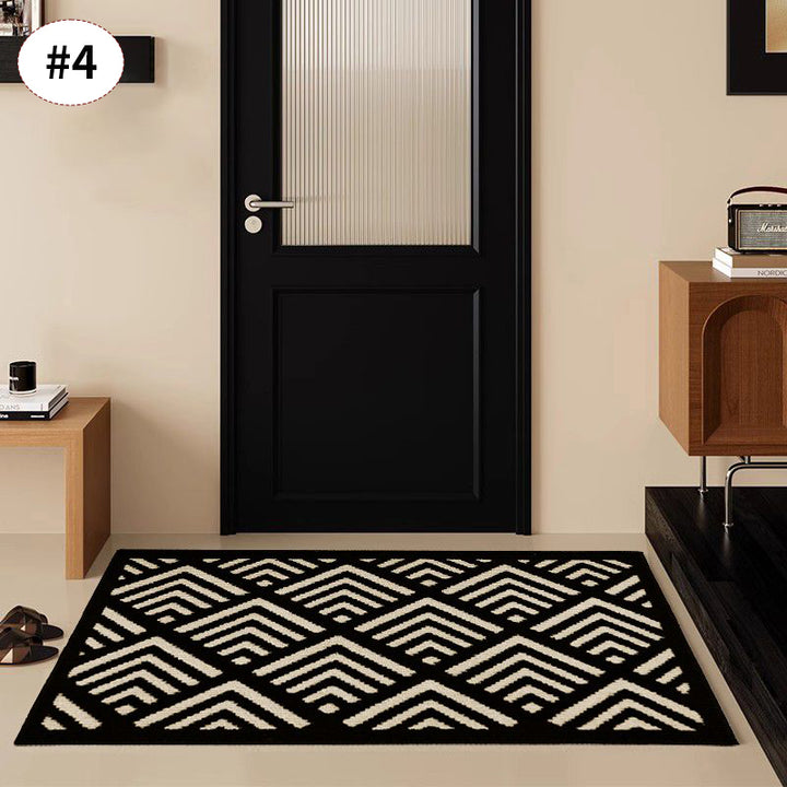 Retro Style Non-Slip Entrance Door Mat