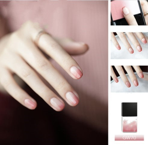 Temperature-changing Twilight Phototherapy Nail Polish Glue