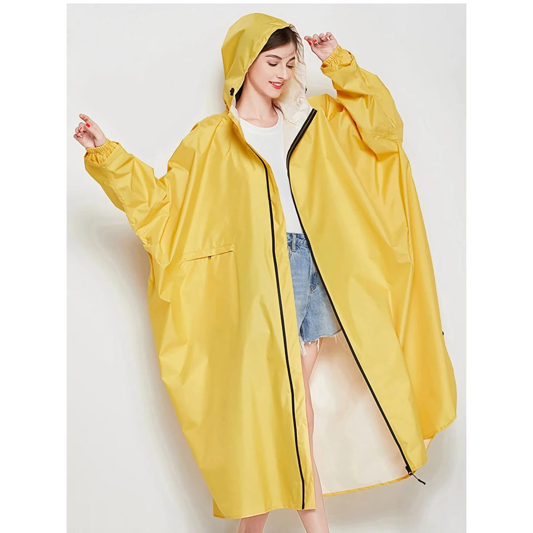 Long Waterproof Raincoat for Women