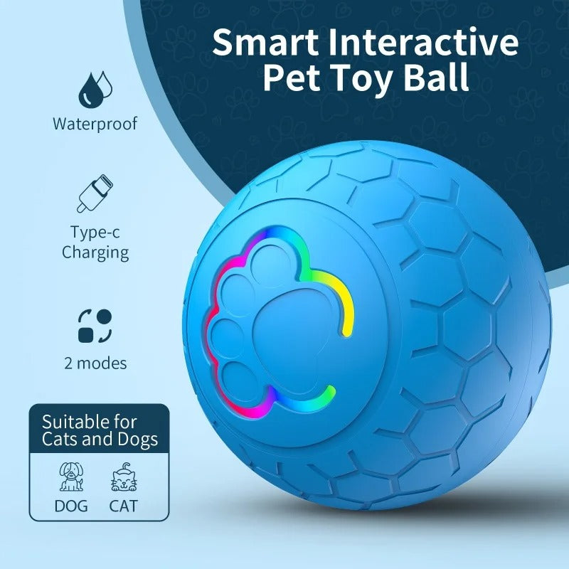 Smart Interactive Rechargeable Automatic Rolling Ball