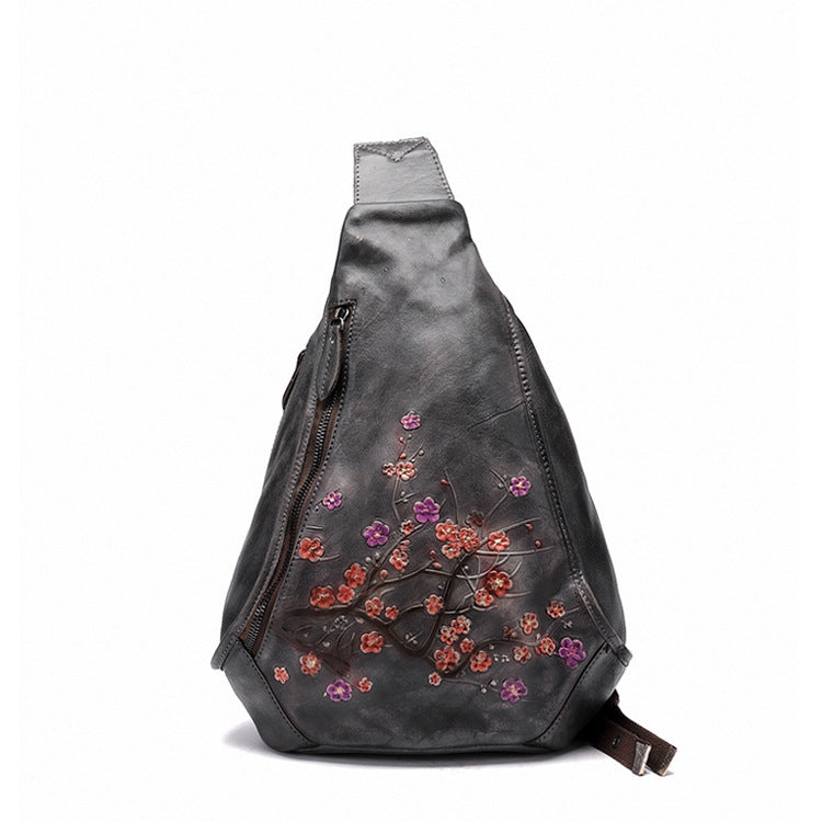 Color and embossed Chinese brassiere bag