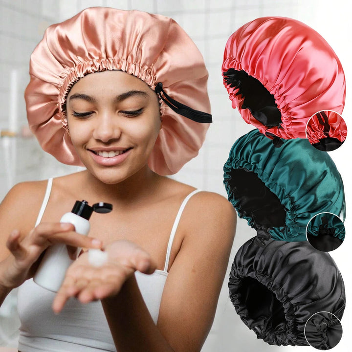 Women's Adjustable Silk Bonnet