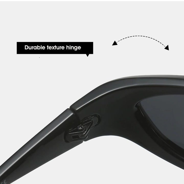 Polarized Rectangle Sports Sunglasses for Men & Women - Outdoor UV400 Protection Eyewear