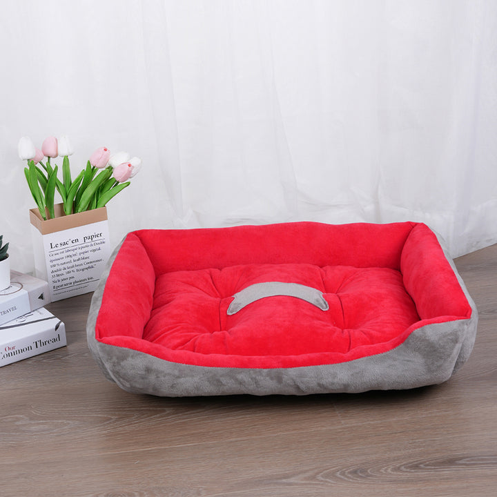 Cozy Plush Dog Bed