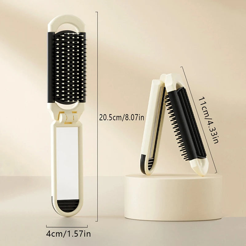 Portable Folding Hairbrush