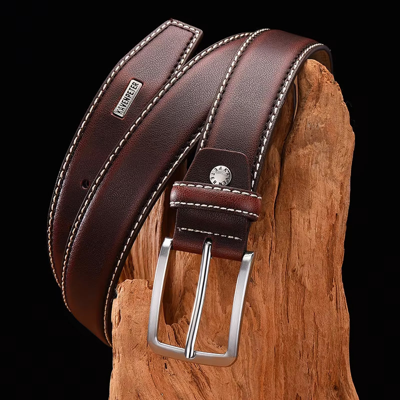 Vintage Genuine Leather Belt