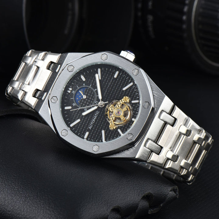 Men's Mechanical Automatic Multifunctional Tourbillon Watch