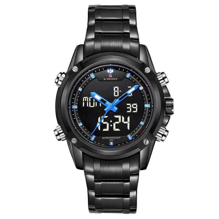 Waterproof Casual Steel Band Quartz Watch