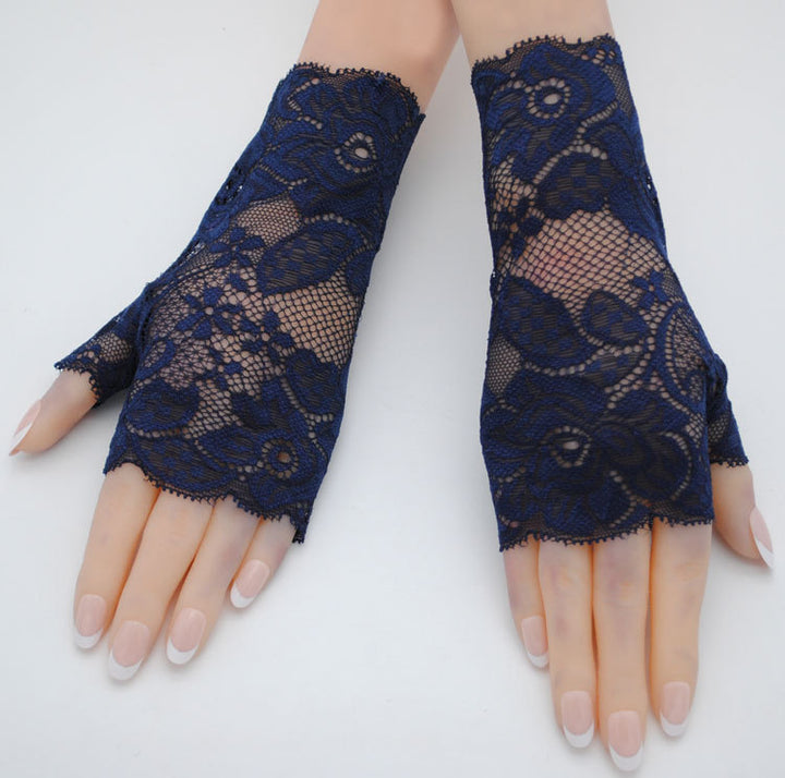 Stretch Lace Gloves Thin And Sexy