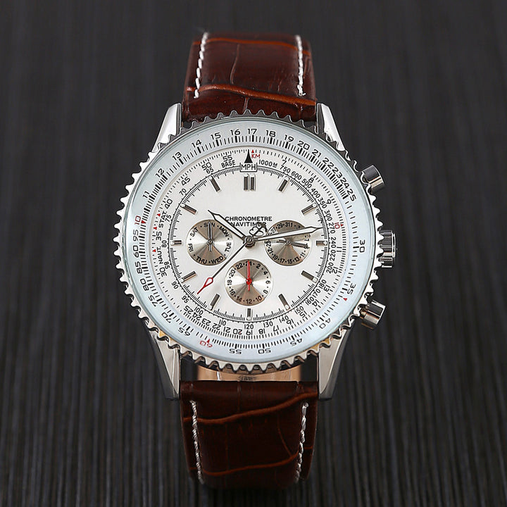 Six-needle Multi-function Automatic Mechanical Watch