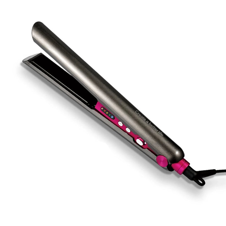 2 in 1 Hair Straightener and Curler - Fast Heating Ionic Flat Iron