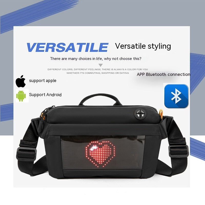 Sports Waist Crossbody Cool Design Sports Chest Bag