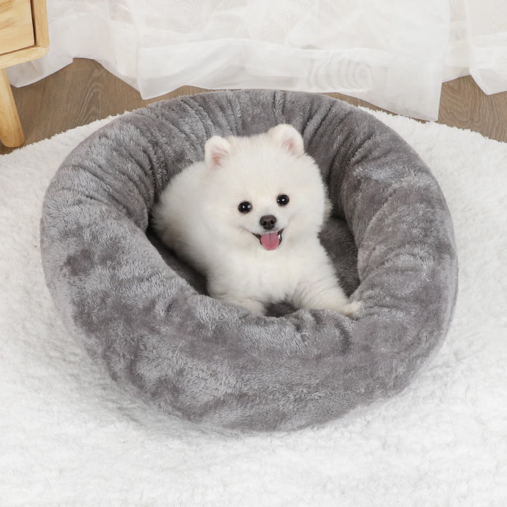 Fluffy Dog Cushion Bed