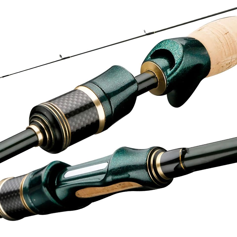 Portable Carbon Fishing Rod 1.8m/2.1m/2.4m | 4-5 Section Travel Spinning Rod