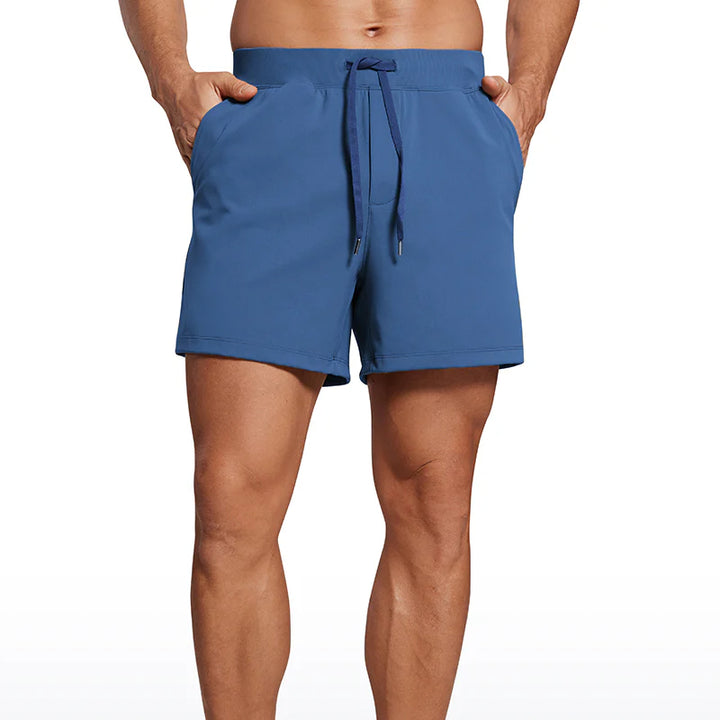 5" Four-Way Stretch Workout Shorts