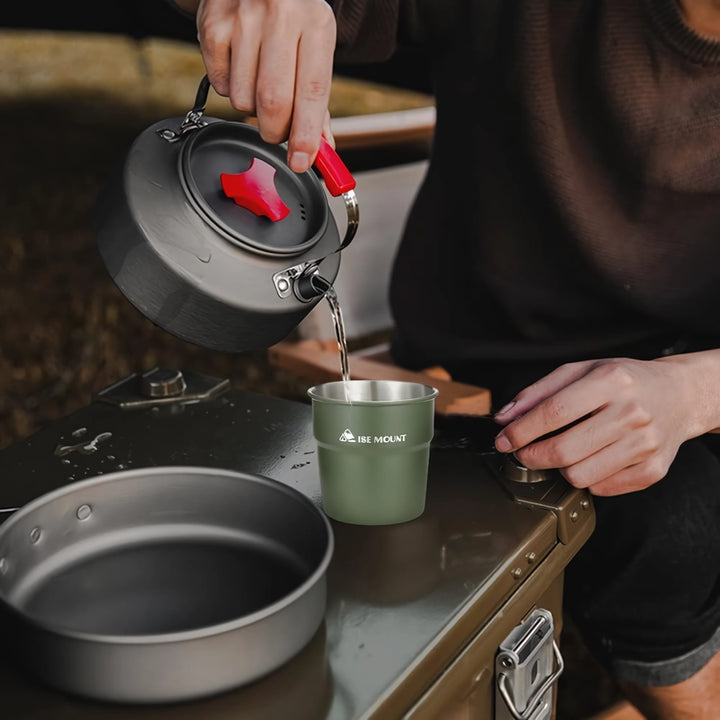 Portable 300ml Stainless Steel Camping Cup