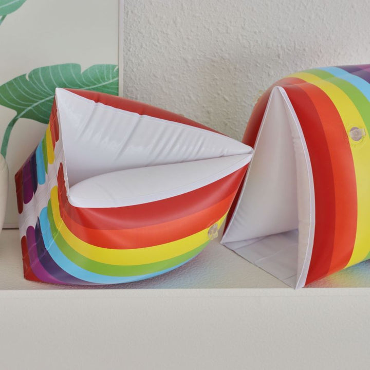 Inflatable Pool Rainbow Floats for Children