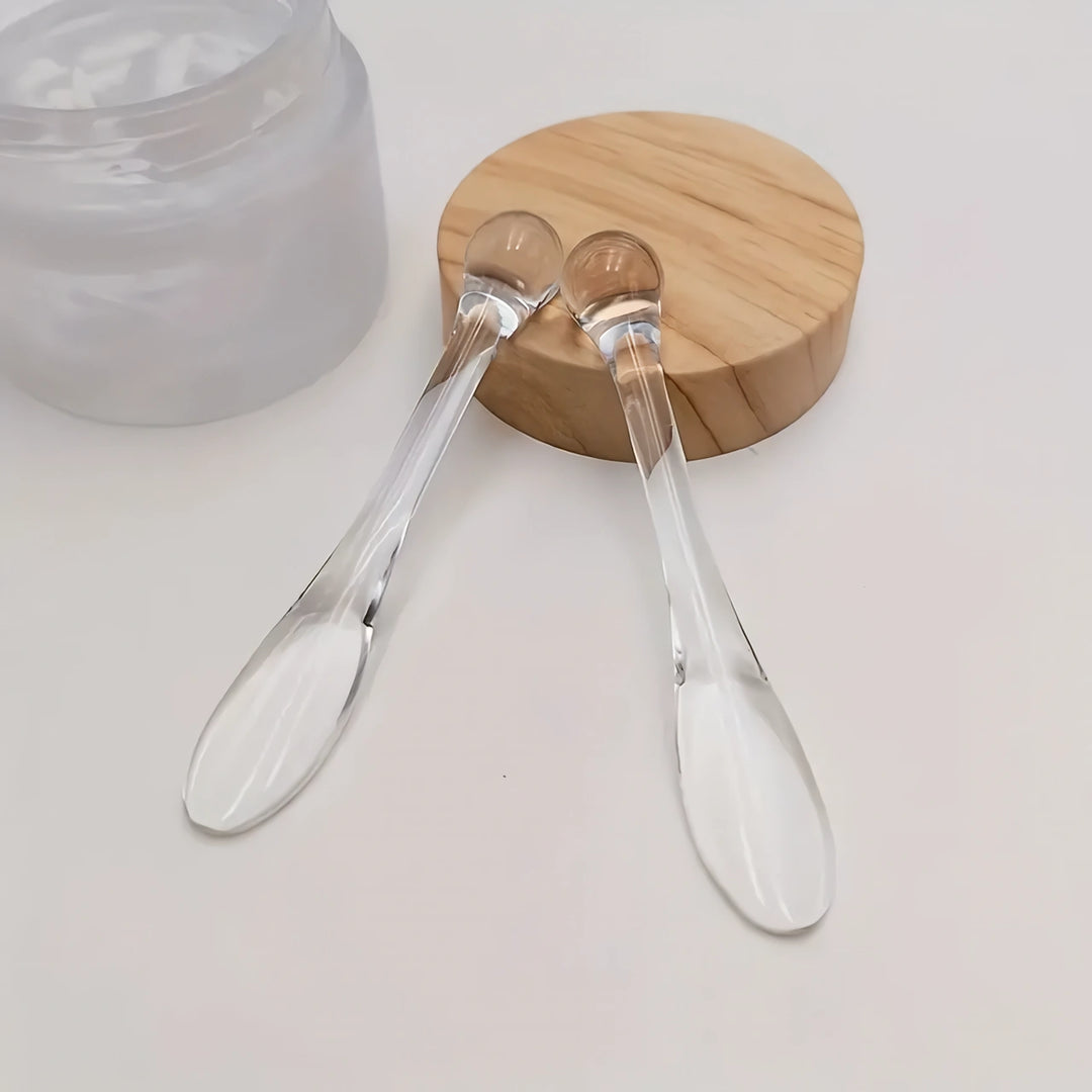 Mini Beauty Spatula Set for Creams and Makeup Application