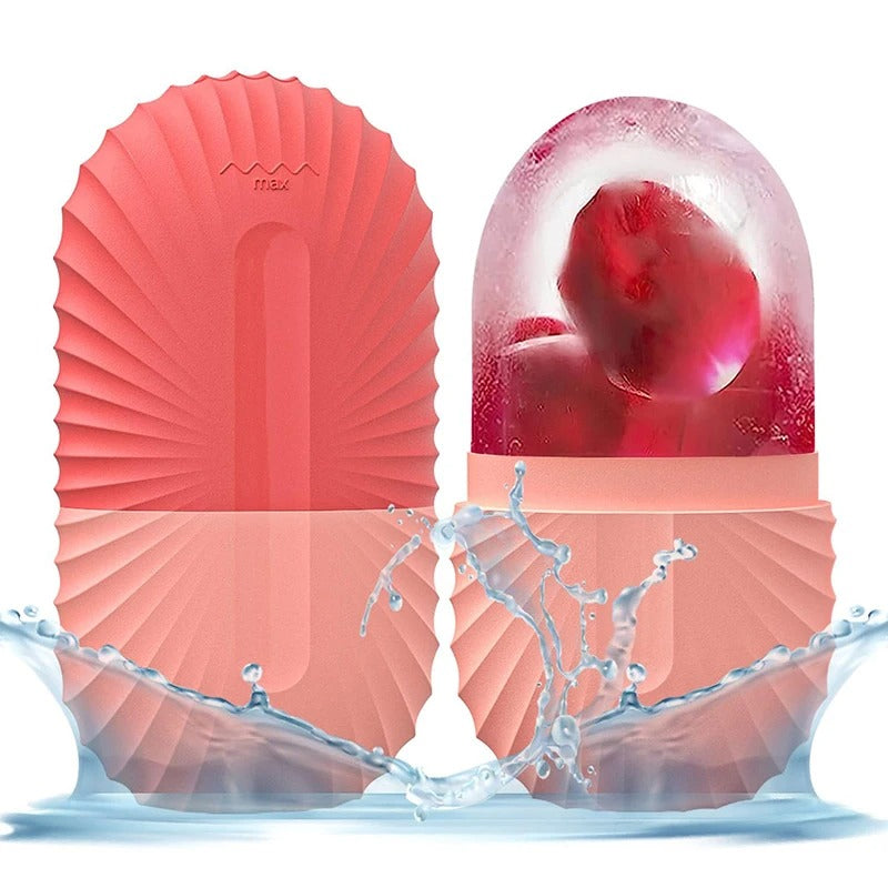 Reusable Silicone Ice Facial Roller for Face and Eyes