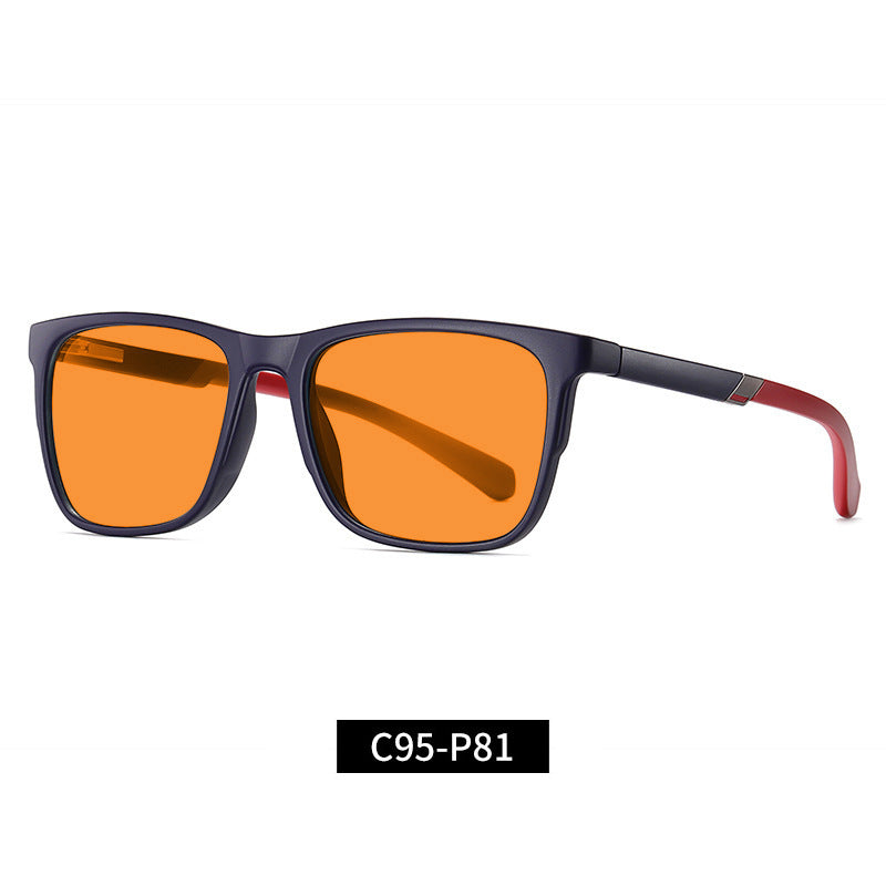 Cross-border Wild 2309 Orange Anti-blue Light UV Glasses New Products In Stock