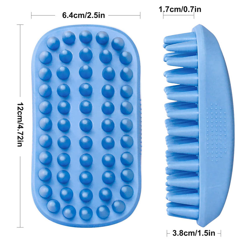 Soft Silicone Pet Bath & Grooming Brush