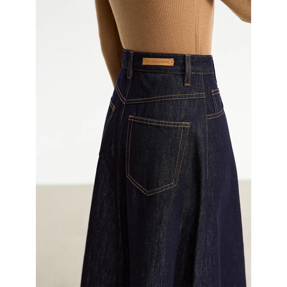 Women’s A-line Denim Skirt