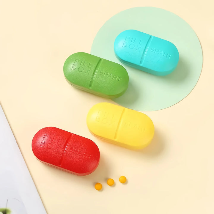 Compact Travel Moisture-Proof Pill Organizer