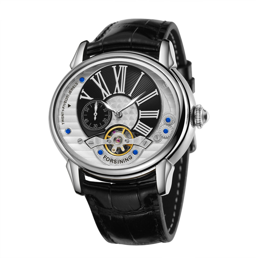 Men's Fashion Dial Flywheel Mechanical Watch