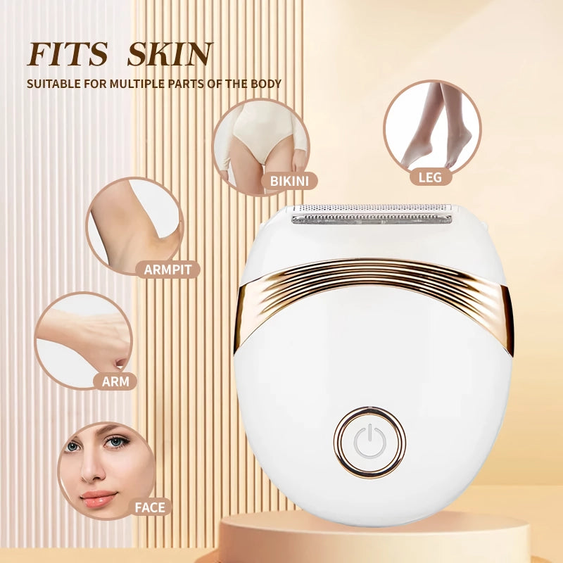 2-IN-1 Electric Hair Removal Epilator and Trimmer