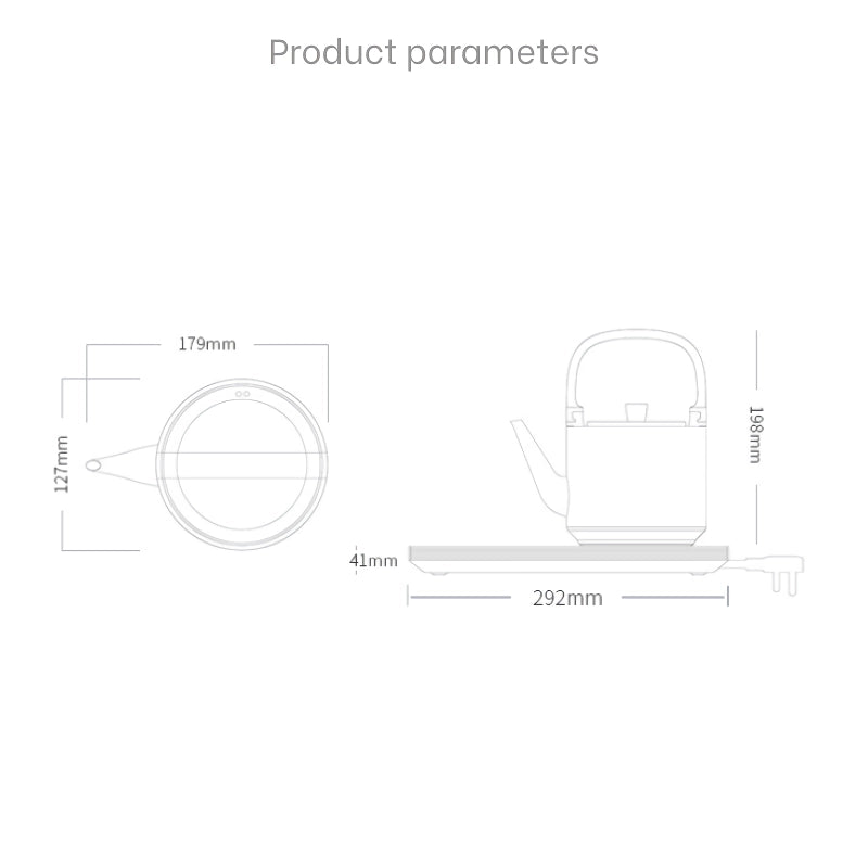 Thermal Insulation Electric Kettle Teapot