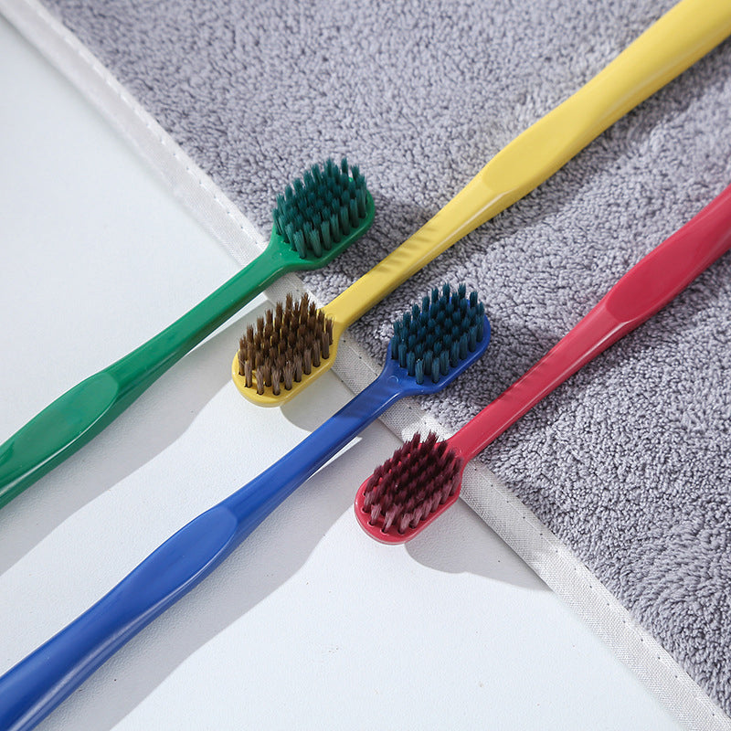 Wide-headed Soft Toothbrushes