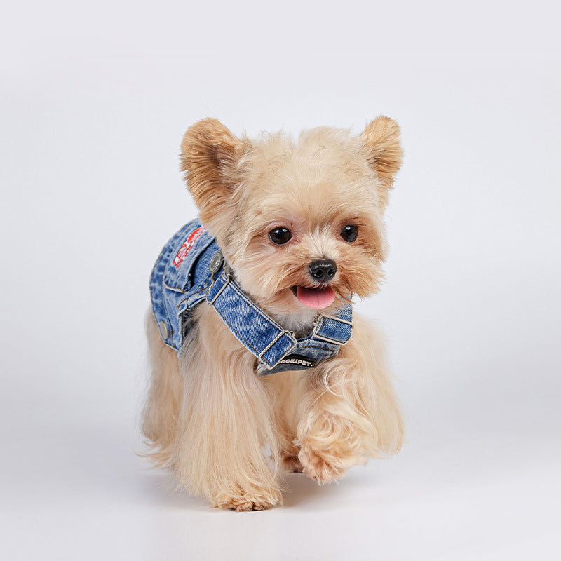 Cotton Dog Denim Vest