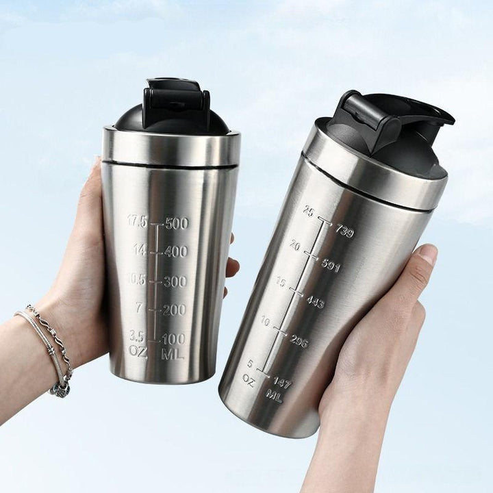 Stainless Steel Protein Shaker Bottle