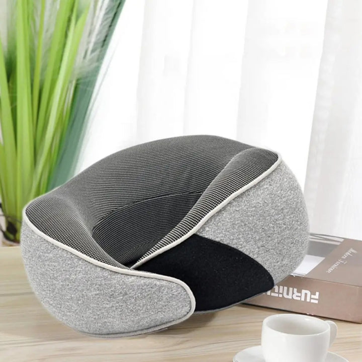 Ergonomic U-Shaped Travel Neck Pillow with Memory Foam