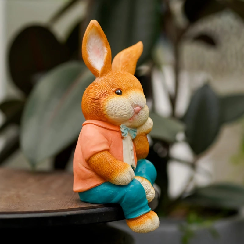 Rabbit Resin Statue