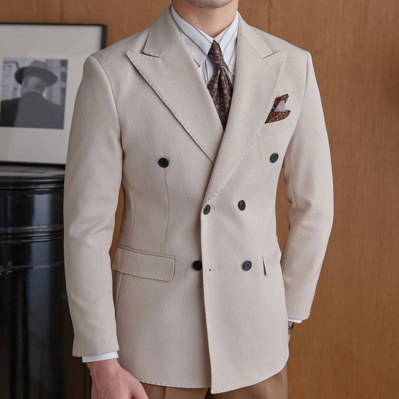 High Quality Double Breasted 2-Piece Men's Suit