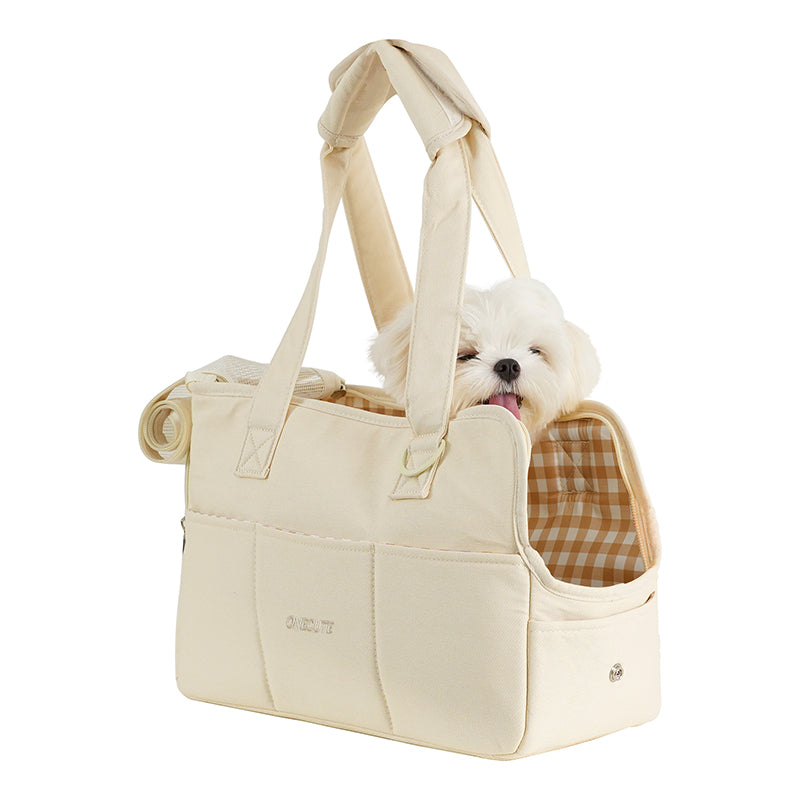 Portable Pet Carrier Shoulder Bag for Cats and Small Dogs