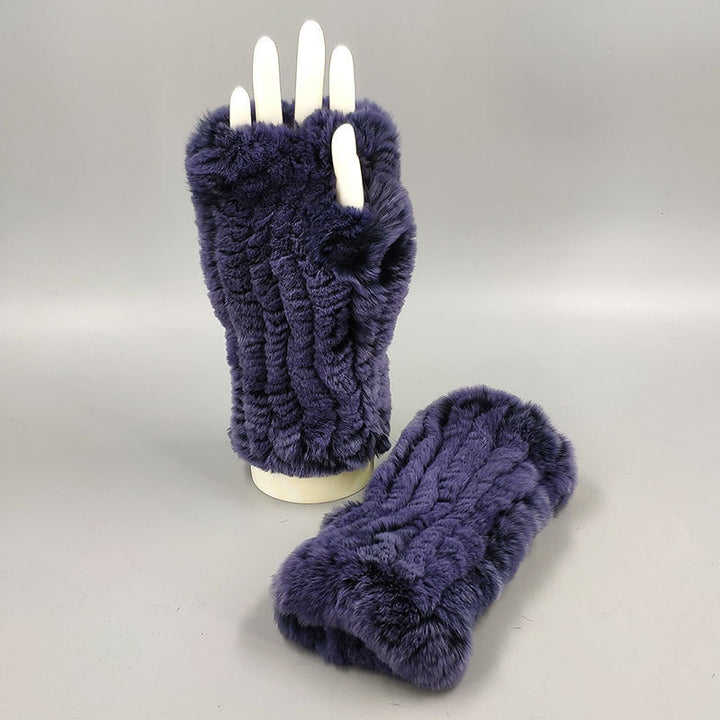 Winter Wristband Mid-length Gloves