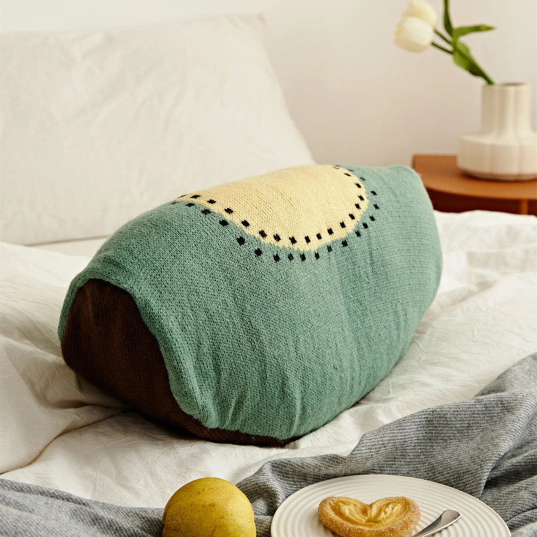 Adorable Fruit Design Soft Pillow – Cute Home Decor Cushion for Sofa and Bed