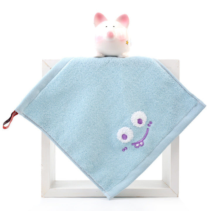 Cartoon Panda Jacquard Cotton Baby Face Towel