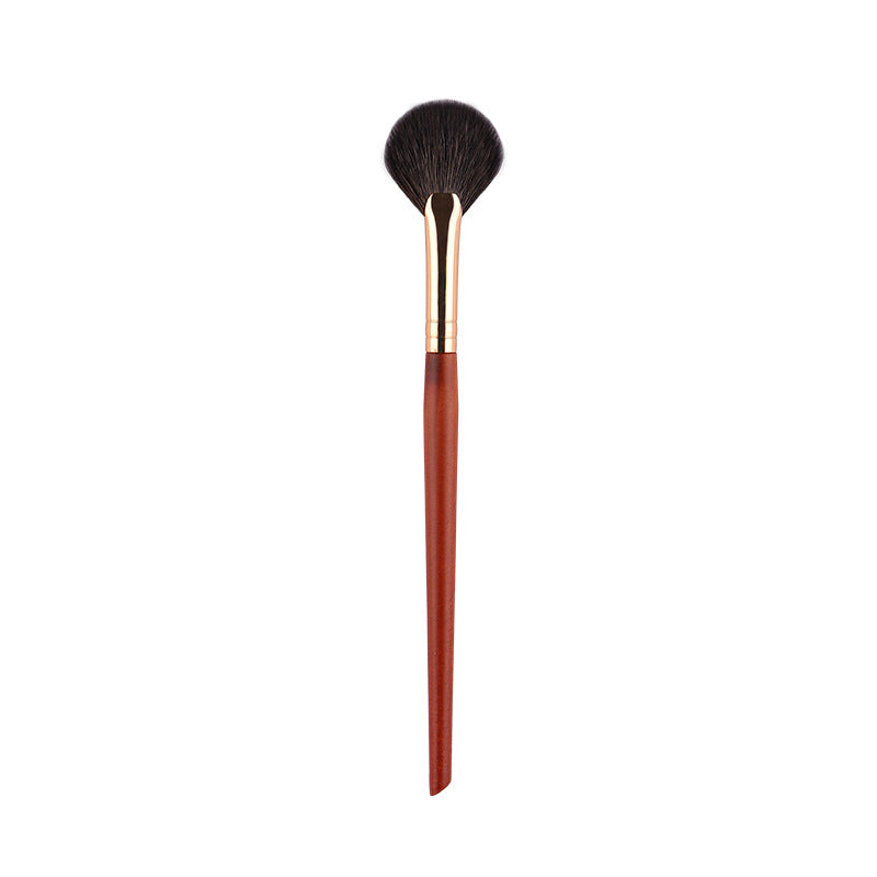 High-Quality Fan-Shaped Powder Brush for Flawless Makeup Application